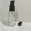 GLASS CLEAR SERUM PUMP BOTTLE