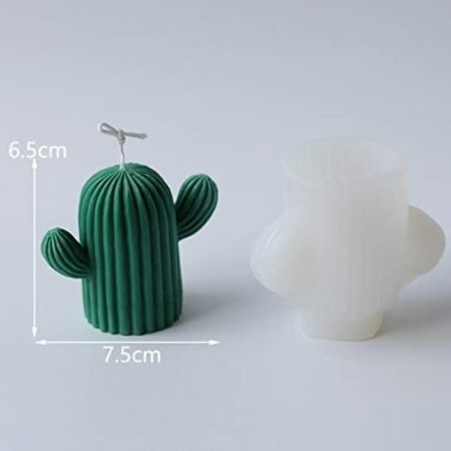 Vedini Desert Cactus Aroma Candle Mold | Mold for Candle Making Code-121 - Image 4