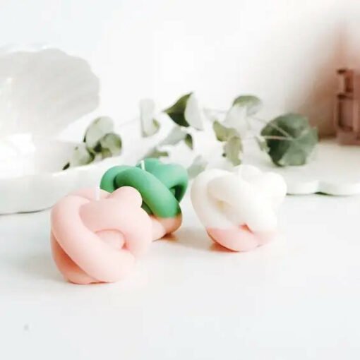 Vedini 1 Cavity 3D Knot Shape Silicone Mold Code 130 - Image 5