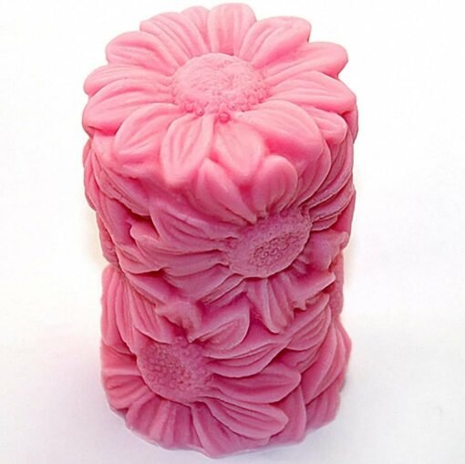 Vedini 3D Sunflower Silicone Candle Mold (1 Cavity ) Code 133 - Image 3
