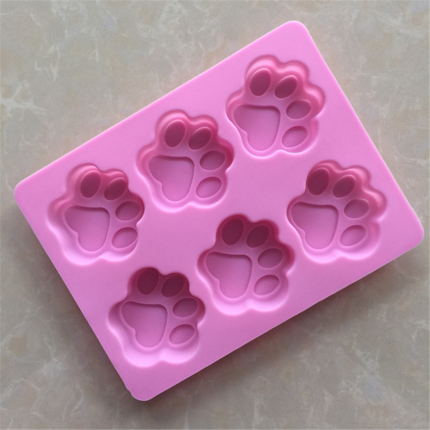 Paw Shaped Cake Pans Silicone Mould Premium Non-stick Cat Paw