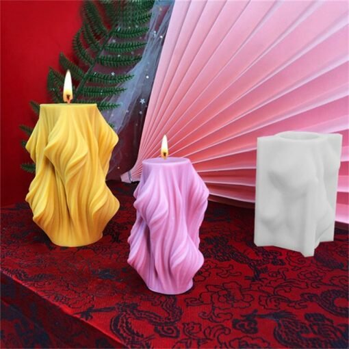 Irregular Wavy Spiral Cylinder Mold