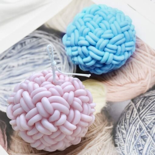 Woolen Yarn Ball Aromatherapy Candle Mold