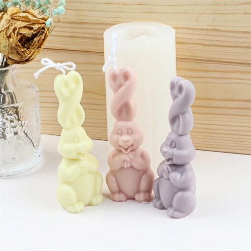 Vedini Fancy Long Ears Rabbit Silicone Resin Mold ( 1 Cavity ) Code 154 - Image 7