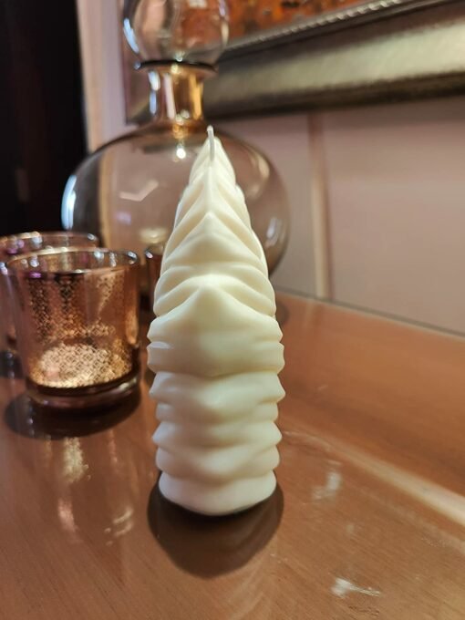 Vedini Beautiful Big Leaf Candle Mold | Leaf Shaped Decorative Candle Mold Code 112 - Image 5