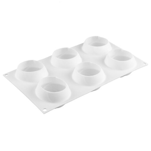 Vedini 6 Cavity rose silicone mold 3D rose mousse mold rose silicone cake mold JKb-198 - Image 2