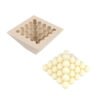 Pyramid bubble candle mold