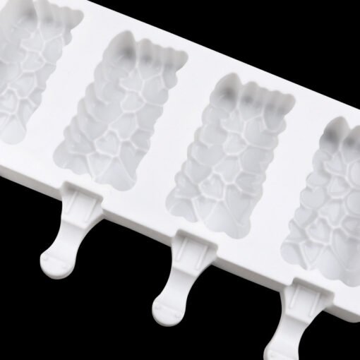 Vedini 4 Cavity Large Small Heart Cream Mold JKB-613 - Image 2