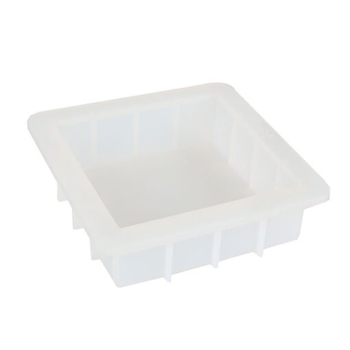 Vedini 6 Inch Large Square Silicone Mold for Resin Art, Square Cube Soap Silicone Mold JKB-500 - Image 2