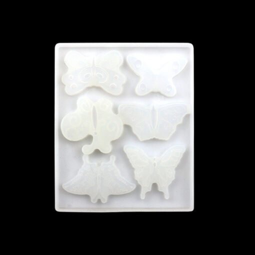 Vedini 6 Cavity butterfly handmade candle mold JKB-213 - Image 3