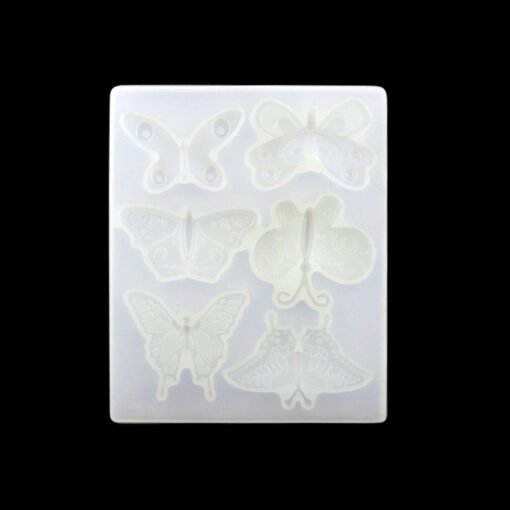 Vedini 6 Cavity butterfly handmade candle mold JKB-213 - Image 4
