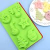 Elk Snowman Christmas Tree Star Mold