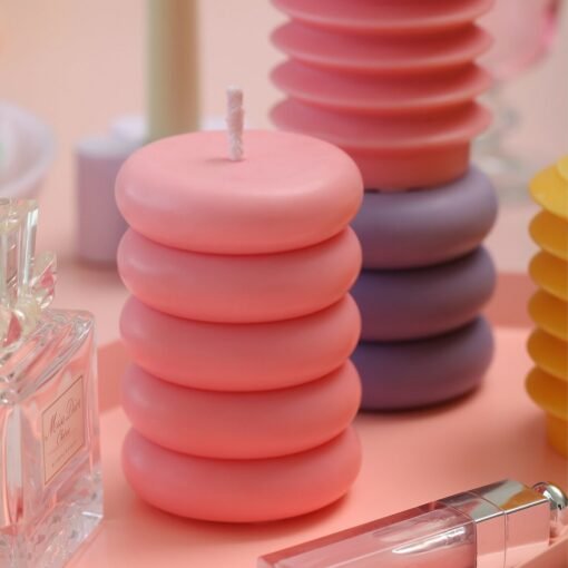 Vedini Spiral Cylindrical Silicone Mould for Handmade Home Decor Code 127 - Image 2