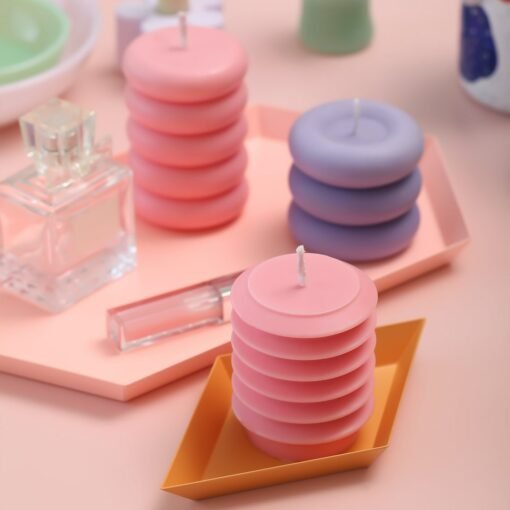 Vedini Spiral Cylindrical Silicone Mould for Handmade Home Decor Code 127 - Image 4