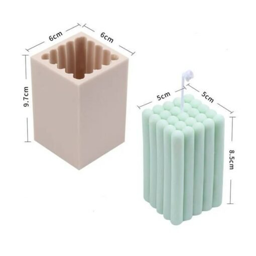 Vedini Cool aesthetic abstract Silicone mold candle making molds big mold Code 102 - Image 2