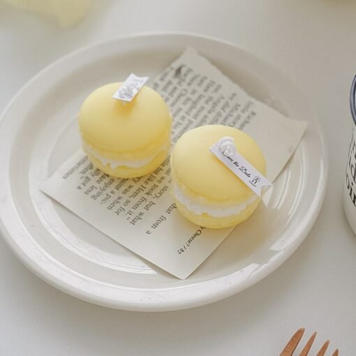 Vedini Macaron Silicone Candle Mold, Scented Candles, Dessert Candle, Colorful Candle, Home Decor, Cute Candles, Gift For Her, Code 137 - Image 7