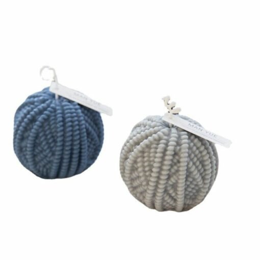 Vedini 3D wool ball mold DIY aromatherapy candle Christmas ball silicone mold Code 104 - Image 3