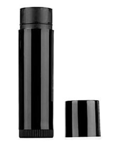 Vedini 3ml Chopstick Container For Lipbalm and other DiY use - Black, 10 Pcs