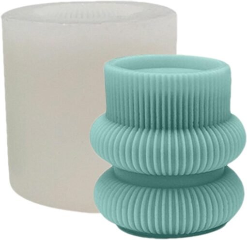 Vedini Pillar Candle Molds - Resin Casting Molds Pillar Shape - Silicone Molds 3D for DIY Jkb-172 - Image 5