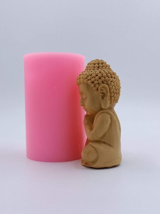 Vedini Buddha Design Candle Mold Soap Mold Resin Craft Decorating Craft Molds 3D Silicone Mold Jkb- 171 - Image 6