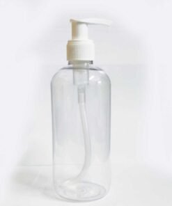300ml Pump Bottle Amber and Clear with multiple Pump Option