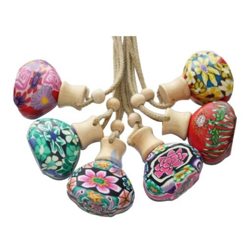 Vedini Random Color Printed Hanging Car Perfume Diffuser Fragrance Bottle - Image 3