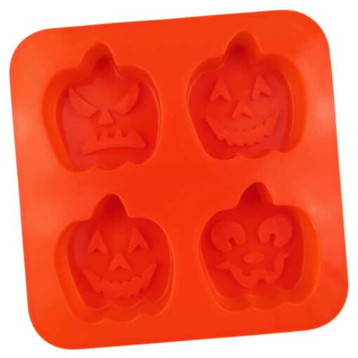 Vedini 4 Cavity Halloween Bat ghost shape silicone cake mold silicone candle mold (65 gm approx) JKB-702 - Image 2