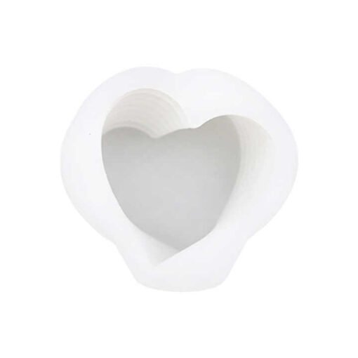 Vedini Heart Shape Candle Moulds Love Heart Silicone Mold Wax Soap Making Molds JKB-715 - Image 4