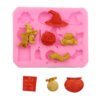 3D Fondant Mermaid Tail cake mold