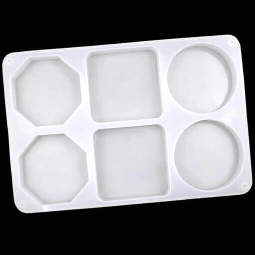 Vedini 6 cavity 3 kind shape round square Chess mold DIY Baking dropping mold resins mold JKB-699 - Image 4
