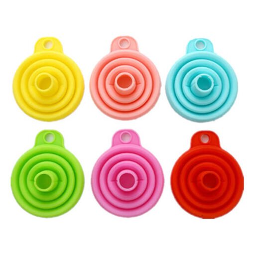 Vedini Silicone folding funnel kitchen use (1 PC ) JKB-717 - Image 3