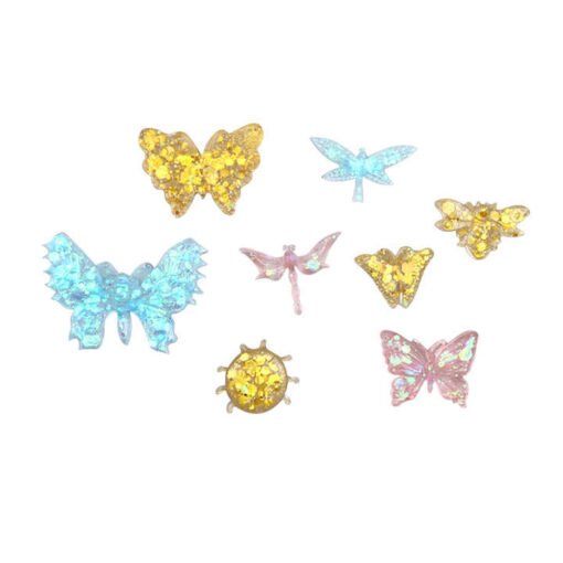 Vedini Different Butterfly and insect shape silicone resin mold hand make chocolate bake decoration mold diy reused JKB-739 - Image 3