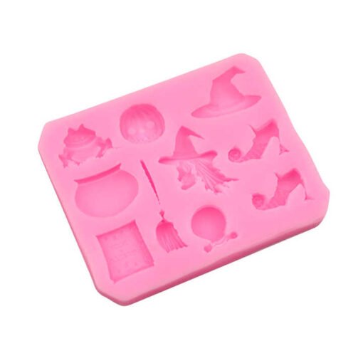 Vedini Silicone chocolate mold with Halloween shape. silicone sugar lace mould, JKB-708 - Image 4
