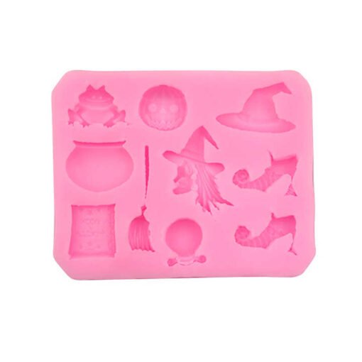 Vedini Silicone chocolate mold with Halloween shape. silicone sugar lace mould, JKB-708 - Image 5