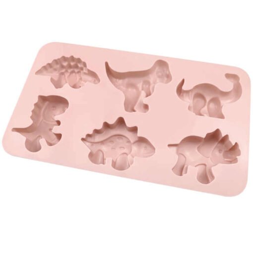 Vedini 6 Cavity dinosaur shape silicone cake mold silicone candle molds soap mold silicone candle resin candle JKB-738 - Image 2
