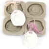 4 Cavity 3D heart shape Mold