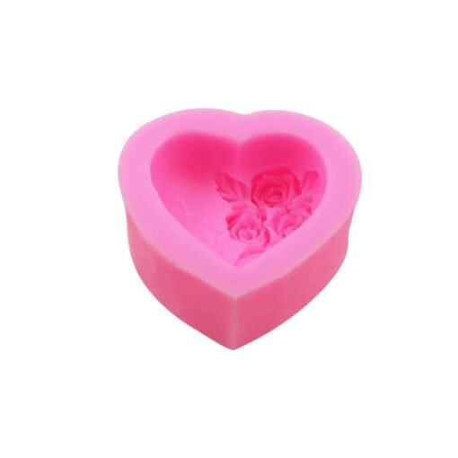 Vedini Romantic love heart rose series silicone fondant molds JKB-693 - Image 4
