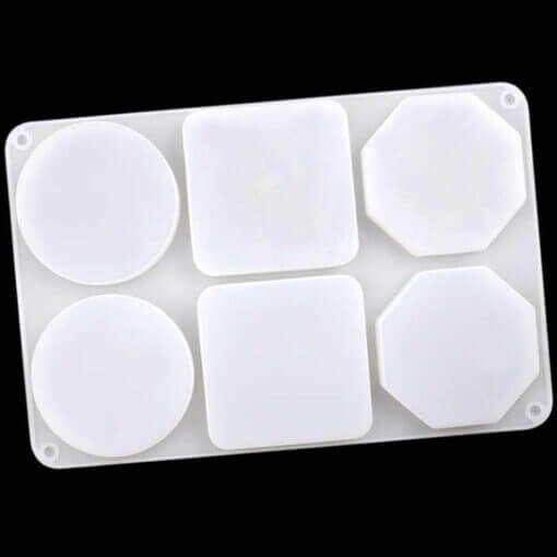 Vedini 6 cavity 3 kind shape round square Chess mold DIY Baking dropping mold resins mold JKB-699 - Image 3