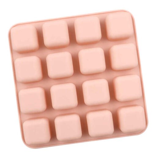 Vedini 16 Cavity small square shape ice tray silicone chocolate mold JKB-695 - Image 5