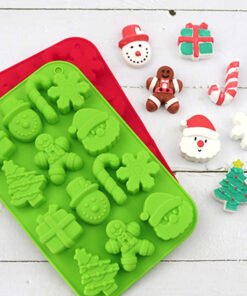 14 cavity Christmas series tree Mold