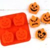 4 Cavity Halloween Bat ghost shape Mold