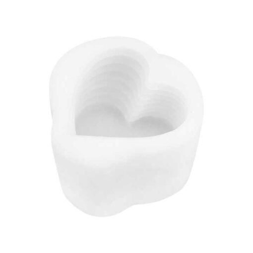 Vedini Heart Shape Candle Moulds Love Heart Silicone Mold Wax Soap Making Molds JKB-715 - Image 3