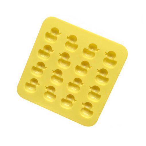 Vedini 16 Cavity duck shape silicon chocolate mold Yellow Duck Silicone Chocolate Fondant Mold JKB-701 - Image 3