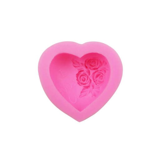 Vedini Romantic love heart rose series silicone fondant molds JKB-693 - Image 5