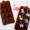 12 Cavity dinosaur ice mold