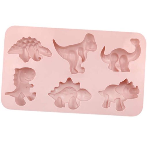 Vedini 6 Cavity dinosaur shape silicone cake mold silicone candle molds soap mold silicone candle resin candle JKB-738 - Image 4
