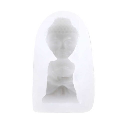 Vedini Buddha Design Silicone Candle Mold Scented Soap Wax Mold 3D Silicone Mold for Aroma Gypsum Ceramic Resin Concrete Crafts Decorations JKB-692 - Image 3