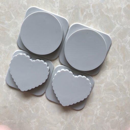 Vedini 4 Cavity 2 sets of round love silicone Hanging And Wax Tablet molds jkb-698 - Image 2
