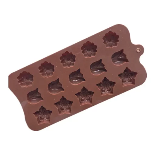 Vedini 15 Cavity Different Flower Tulip Shape Silicon Resin Mold JKB-734 - Image 3
