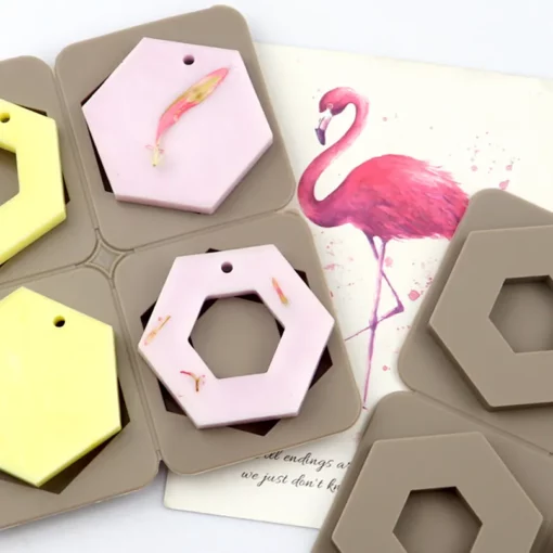 4 cavity sexangle shape Mold